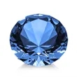 Optical Gemstone Award - Sapphire | https://www.bestnamebadges.com