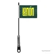 23" Economy Motorcycle Poles | https://www.bestnamebadges.com