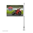 15" Standard Motorcycle Poles | https://www.bestnamebadges.com