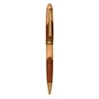 Wide Maple/Rosewood Pen | https://www.bestnamebadges.com