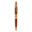 Wide Maple/Rosewood Pen | https://www.bestnamebadges.com