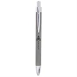 Gray Laserable Leatherette Pen | https://www.bestnamebadges.com