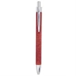 Rose Laserable Leatherette Pen | https://www.bestnamebadges.com