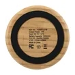 Reed Circle Bamboo Wireless Speaker | https://www.bestnamebadges.com