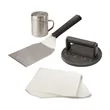 Cuisinart Outdoors® Smashed Burger Kit | https://www.bestnamebadges.com