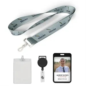 1 inch Dye Sublimation Lanyard-A | https://www.bestnamebadges.com
