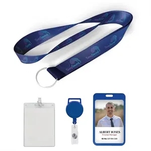 3/4 inch Dye Sublimation Lanyard-A | https://www.bestnamebadges.com