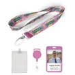 3/4 inch Full Color Lanyard-B | https://www.bestnamebadges.com