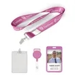1" Price Saver Lanyard with Bull Dog Clip-A | https://www.bestnamebadges.com