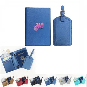 Passport Holder With Luggage Tag