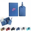 Passport Holder With Luggage Tag | https://www.bestnamebadges.com