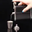 8 Oz Flask Gift Set With 2 Shots | https://www.bestnamebadges.com