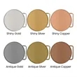 Custom Circular UV Printed Belt Buckles | https://www.bestnamebadges.com