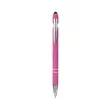 Multicolor Aluminum Stylus Ballpoint Pen | https://www.bestnamebadges.com