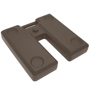 Square Plastic Ballast (Set of 2)