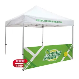 10' Elite Tent Half Wall Kit (UV-Printed, Double-Sided)