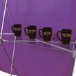 Deluxe GeoMetrix Clear Shelf | https://www.bestnamebadges.com