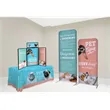 4' Fast Trak Display - Kit C (Full Graphic Panels) | https://www.bestnamebadges.com