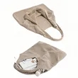 Eco Friendly Knit Shoulder Tote With Vintage Mesh Design | https://www.bestnamebadges.com