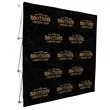 Deluxe GeoMetrix 9-Quad Back Wall Panel | https://www.bestnamebadges.com