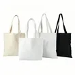 Reusable Cotton Canvas Tote Bag Custom Logo Printable | https://www.bestnamebadges.com