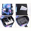 Custom Printed Backpack Set With Shoulder Bag Pencil Pouch | https://www.bestnamebadges.com
