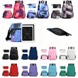 Custom Printed Backpack Set With Shoulder Bag Pencil Pouch | https://www.bestnamebadges.com