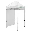 5' Economy Tent Full Wall (Unimprinted) | https://www.bestnamebadges.com