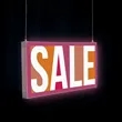 18"H x 36"W Aerial SEG Glo Ceiling-Mounted Kit | https://www.bestnamebadges.com