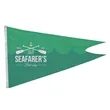 2.5' x 4' Polyester Burgee Flag Single-Sided | https://www.bestnamebadges.com