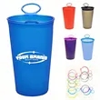 6Oz Reusable Travel Cup With Lid And Carry Loop | https://www.bestnamebadges.com
