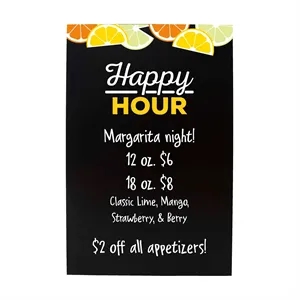 Signicade Deluxe Imprinted Chalkboard Insert (Single-Sided)