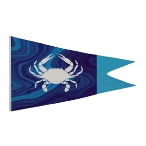 5' x 8' Nylon Burgee Flag Single-Sided