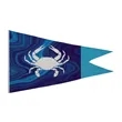 5' x 8' Nylon Burgee Flag Single-Sided | https://www.bestnamebadges.com