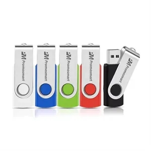 16GB Rotating USB Flash Drive | https://www.bestnamebadges.com