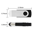 16GB Rotating USB Flash Drive | https://www.bestnamebadges.com