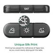 Weekly 3 Times One Day Travel Pill Box with Zipper Bag | https://www.bestnamebadges.com
