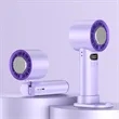 Foldable Rechargeable Mini Cooling Fan Handheld Desktop | https://www.bestnamebadges.com