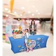 8' UltraFit Classic Table Throw (Full-Color Full Bleed) | https://www.bestnamebadges.com