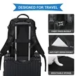 Travel Backpack For Men Women With USB Charging Port | https://www.bestnamebadges.com