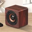 Splash Proof & Wireless Portable Wooden Bluetooth Speaker | https://www.bestnamebadges.com