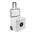 35L OBP Wheeled Explorer Cooler, Front Imprint | https://www.bestnamebadges.com