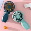 Rechargeable Mini Handheld Fan | https://www.bestnamebadges.com