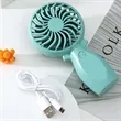 Rechargeable Mini Handheld Fan | https://www.bestnamebadges.com
