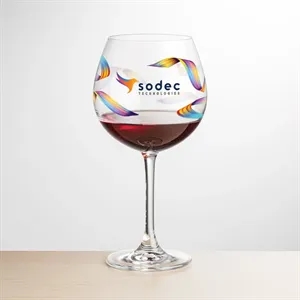 Burlington Burgundy Wine - VividPrint™ | https://www.bestnamebadges.com