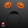 Light up pumpkin head bopper | https://www.bestnamebadges.com