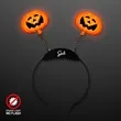 Light up pumpkin head bopper | https://www.bestnamebadges.com