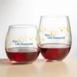 Redmond Stemless Wine - VividPrint™ | https://www.bestnamebadges.com