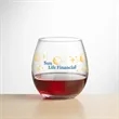 Redmond Stemless Wine - VividPrint™ | https://www.bestnamebadges.com