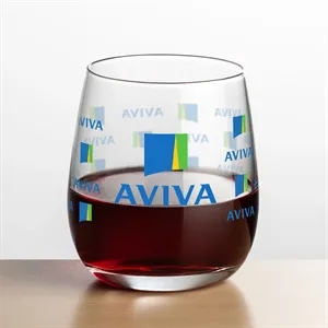 Crestview Stemless Wine - VividPrint™ | https://www.bestnamebadges.com